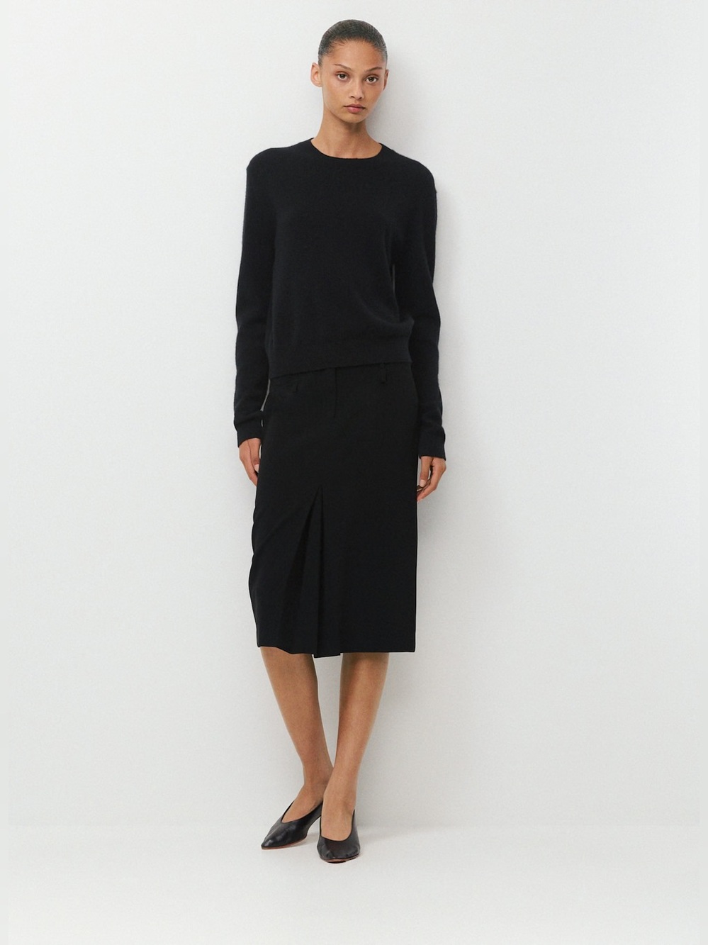 Aritzia Bare Cashmere Bloor Sweater